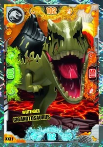 LEGO Jurassic World Series 2 XXL01 - Wściekły giganotozaur - Karta XXL - Zdjęcie 1 z 1