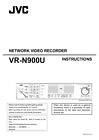 Jvc Vr-N900u Network Video Recorder Owners Instruction Manual Reprint