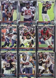 2015 Topps Houston Texans Team Set azul Arian Foster DeAndre Hopkins J J vatios 15 - Imagen 1 de 1