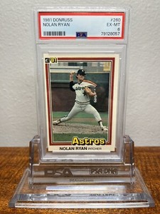 1981 Donruss #260 Nolan Ryan - PSA 6 EX-MT