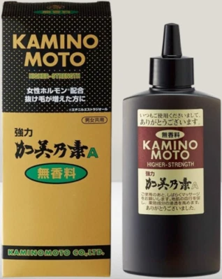 KAMINOMOTO Higher Strenth A sin perfume 150 ml Contiene hormonas femeninas Cuasi droga Foto 1 de 4