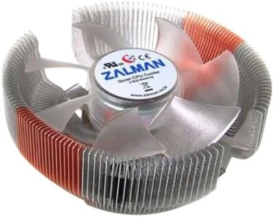 Zalman Computer Noise Prevention System Silent Fan Pure Copper Heatsink CPU Cool - Image 1 of 4