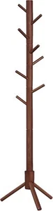 Solid Wood Coat Rack Free Standing Coat Rack Tree-Shaped Coat Rack with 8 H - Picture 1 of 5