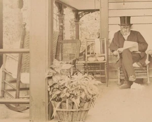 Ulysses S. Grant in 1885 in Mt. McGregor, N.Y., New Reproduction Picture - Picture 1 of 1