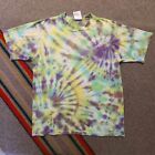 Vintage Psychedelic Tie-Dye T Shirt Youth Xl 00S Y2k Tee