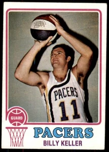 1973-74 Topps Basketball Billy Keller (A) Indiana Pacers #264 - Picture 1 of 2