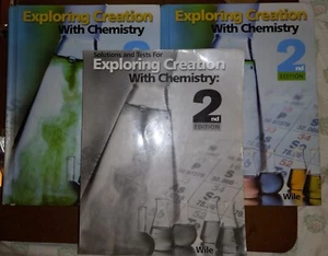 Apologia High School Chemistry Text (1) & Test and Solutions bklt - Bild 1 von 22