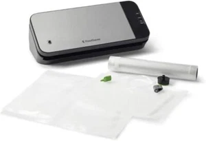 New Foodsaver VS2120 Vacuum Sealer Sealing System For Food - Black/Silver - Picture 1 of 3