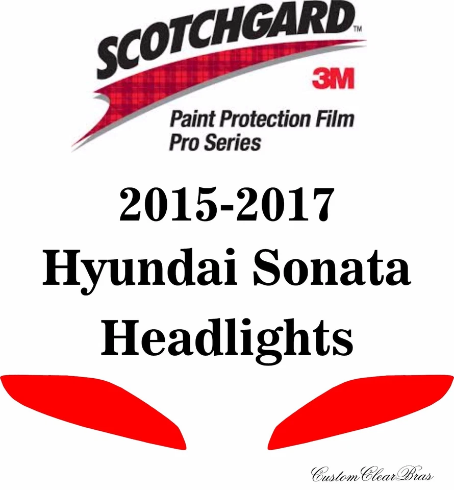 Película de protección de pintura 3M Scotchgard serie Pro para Hyundai Sonata 2015 2016 2017 Foto 1 de 1