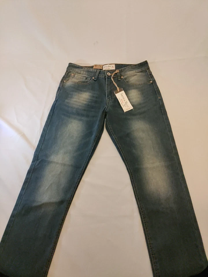 Denim elástico Smith And Wills talla 32 x 32 Foto 1 de 4