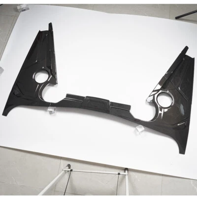 Carbon Fiber Engine Bay Panel Cover Frame Trim For Chevrolet Corvette C8 2020-24 - Image 1 of 4