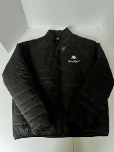Crown Royal Stormtech Performance Men's Black Puffer Coat Zip Jacket Size XXL - Picture 1 of 7