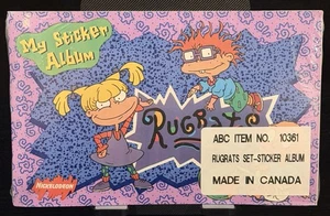 1997 Nickelodeon RUGRATS My Sticker Album Sealed w Stickers SANDYLION Vintage - Bild 1 von 5