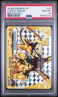 PSA 10 2016 Pokémon XY Luxray Break Breakpoint #47 Gem Mint Rare LOW POP  - Image 1 of 2