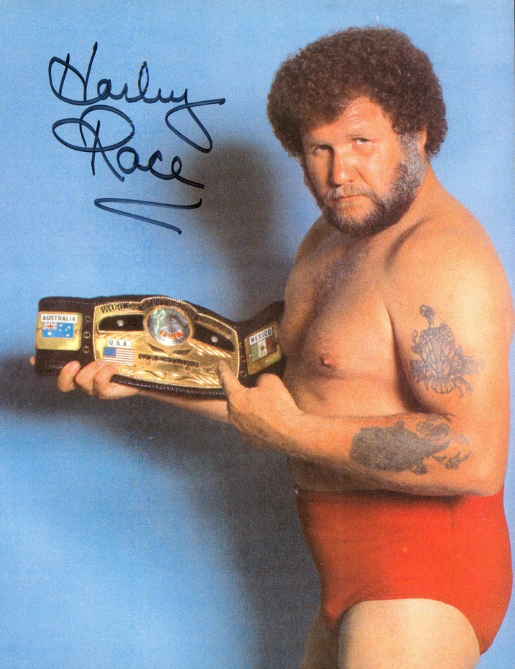 Harley Race签名8x10照片 — 第 1/1 张图片