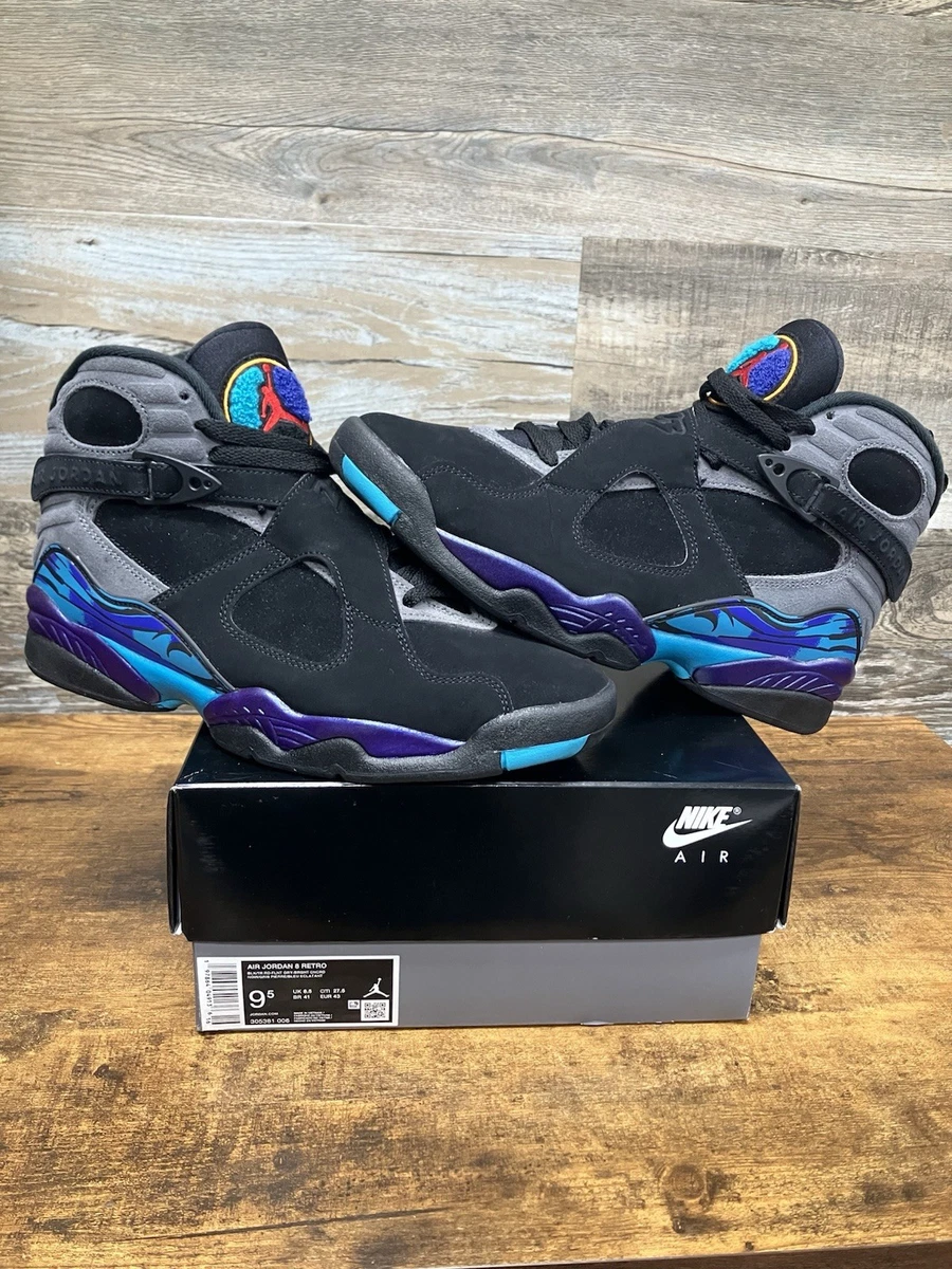 Jordan 8 Retro 2025 Aqua for Sale | Authenticity Guaranteed | eBay