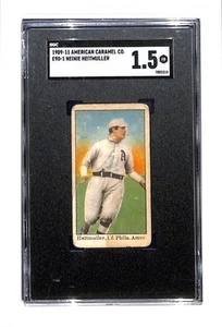 1909 - 1911 E90-1 American Caramel Co Heinie Heitmuller SGC 1.5 - Picture 1 of 2