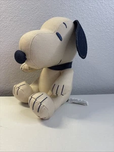 2024 American Eagle Denim Snoopy Plüschtier limitierte Auflage 8 Zoll Peanuts Stofftier - Bild 1 von 10