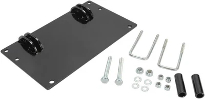 Placa de montagem inferior de arado de neve de aço preto Moose para John Deere Gator XUV 550 4x4 16 - Imagem 1 de 4