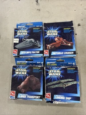 AMT ERTL STAR WARS 1999 Episode 1 Trade Federation Complete Set B31 #2 - Image 1 of 2