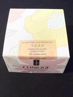 Clinique Blended Face Powder - 20 Invisible Blend - .88 oz / 25 g - New In Box - Image 1 of 2