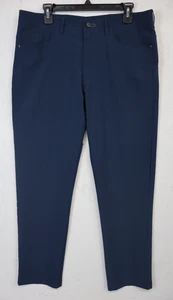 Pantalone blu chino Public Rec Straight Performance 34x30 poliestere elasticizzato spandex - Foto 1 di 7