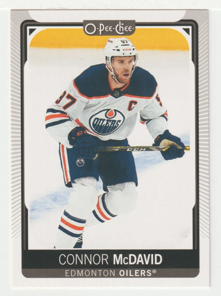 Connor McDavid - Edmonton Oilers - (Hockey Card) 2021-22 O-Pee-Chee # 1 Mint - Image 1 of 1
