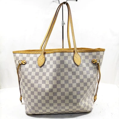 Bolso de Mano Louis Vuitton LV Neverfull MM Blanco Damier Azur 3135178 SIN TARIFA Foto 1 de 4