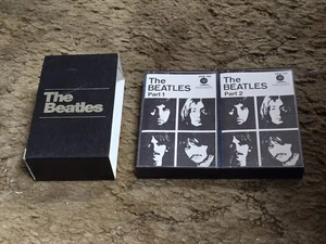 The Beatles - White Album Cassette Tape Box Set 1978 Capitol 4XWB 101 Vintage - Imagen 1 de 13