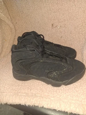 Nike Jordans Og Black Metallic Gold Wmns Sneaks,  D01850-007, Womens Size 8 - Image 1 of 4