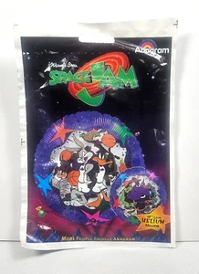 1996 Space Jam 18" Mylar Helium Balloon NIP Anagram Michael Jordan - Picture 1 of 6