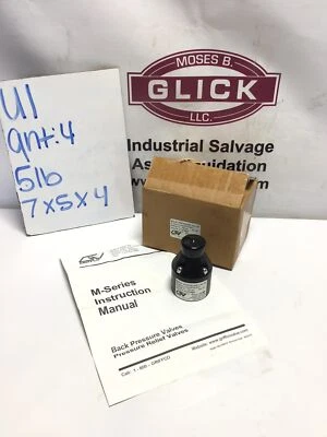 GRIFFCO PRESSURE VALVE (S/N 1127985)