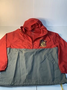 WIZARDING WORLD HARRY POTTER UNIVERSAL STUDIOS GRYFFINDOR XS WINDBREAKER W/HOOD - Picture 1 of 11