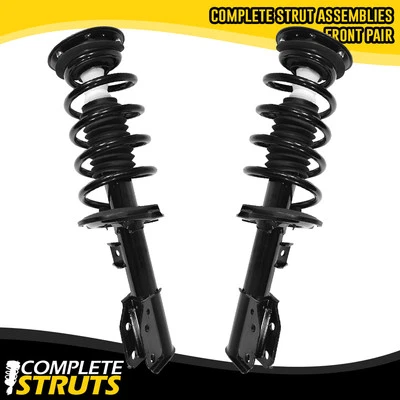 2007-2009 Pontiac Torrent Front Complete Struts & Coil Springs w/ Mounts Pair x2 - Изображение 1 из 4