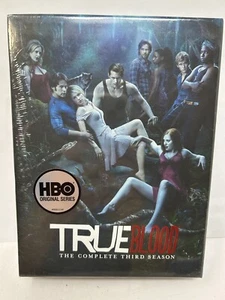 True Blood: The Complete Third Season (DVD, 2011, 5-Disc Set) New Sealed - Picture 1 of 3
