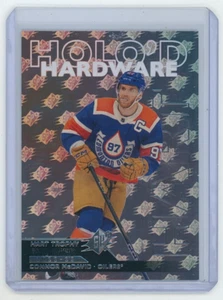 2024 -25 Upper Deck SPX Connor McDavid Holo'd Hardware - Foto 1 di 2