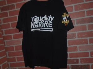NAUGHTY BY NATURE DOWN WITH OPP HERREN LOGO TSHIRT ERWACHSENE XL - Bild 1 von 4