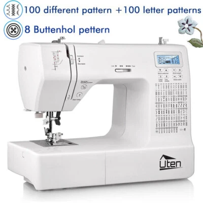 Uten Profi Freiarm Nähmaschine mit 200 Nähprogrammen Computernähmaschine 2685A - Bild 1 von 4