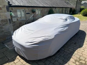 Aston Martin Works Standard Ultimate Outdoor Car Cover - Grey with Black Logos M - Picture 1 of 9