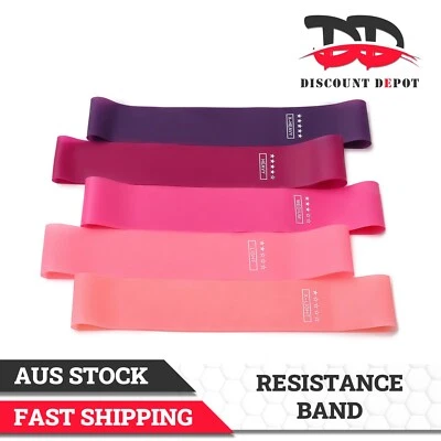 Yoga Fitness Exercise Resistance Band Elastic Pull Up Gym Workout Loop Training - image 1 of 4