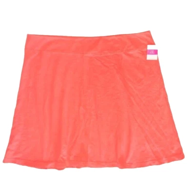 FRESH PRODUCT Pequeña Puesta de Sol NARANJA Marina Algodón Jersey Slub FALDA $54 NUEVA CON ETIQUETAS S Foto 1 de 2