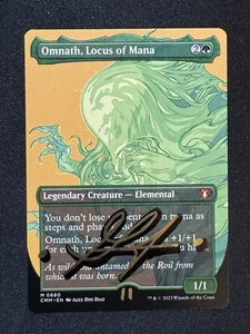 MTG - Omnath, Locus of Mana - Artist Proof Borderless Commander Masters CMM 0680 - Picture 1 of 2