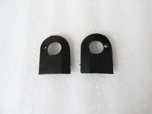Pair Handlebar Grommet Rubber Left & Right For Jawa CZ Motorcycle New #21A20 - Picture 1 of 6