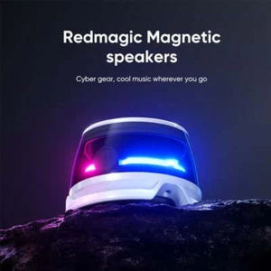 Original Nubia Redmagic Magnétique Bluetooth Haut-Parleur Portable Mini Haut-Parleur RGB - Photo 1 sur 6