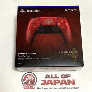 Sony PS5 DualSense Wireless Controller Monster Hunter Wilds Limited Edition NEW - Picture 1 of 6