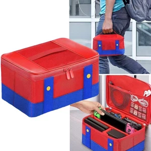 For Nintendo Switch/OLED Console Accessory Storage Carrying Travel Case Bag - Picture 1 of 10