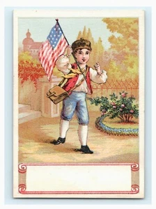 Junge Junge amerikanische Flagge Parotit Kuriertasche Versandtasche?  Markenlos  - Bild 1 von 2