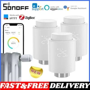 SONOFF TRVZB Smart Zigbee Thermostatic Radiator Valve APP Monitor Notification` - Picture 1 of 12
