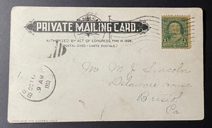 Niagara Falls, New York Post Card - mailed Oct 5, 1900 to Bristol, PA - NY - Picture 1 of 2