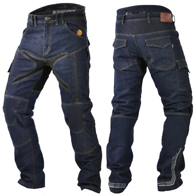 TRILOBITE Motorradjeans PROBUT X-FACTOR blau wasserdicht CE AA Gr. 32/34 - Bild 1 von 4